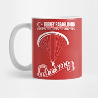 Paragliding | Turkey Skydivers 2021 | 2 Sided Mug